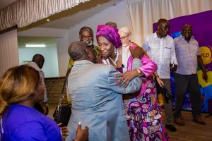 Vue de quelques personnes publiques présentes à la cérémonie.