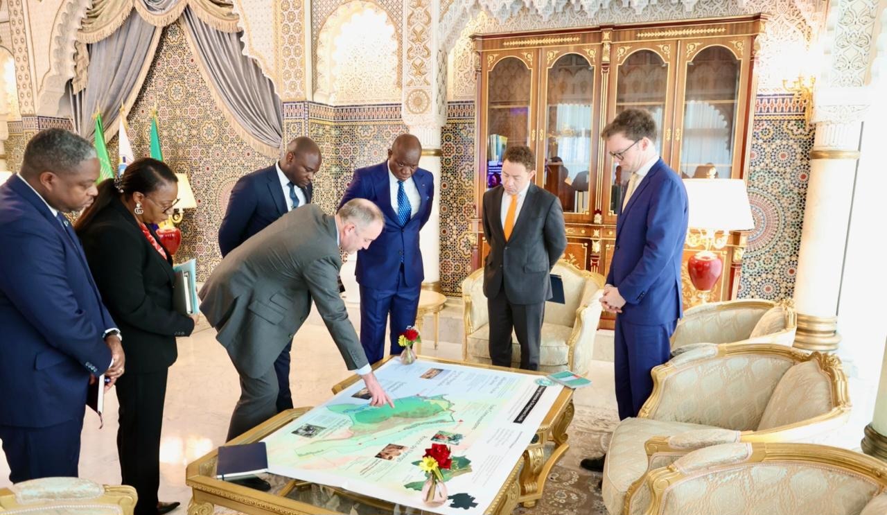 Gabon/Royaume-Uni : le chef de l'État reçoit des hommes d'affaires britanniques