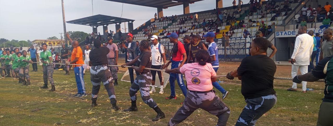 Gabon/Challenge des FDS : la Police domine la 1e journée des épreuves à Tchibanga