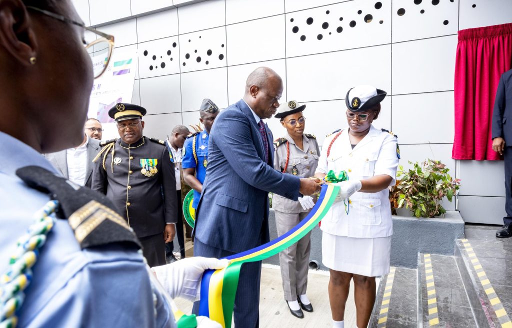 Gabon/Sécurité militaire : le Président de la République inaugure l’annexe de la DGCISM